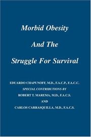 Cover of: Morbid Obesity and the Struggle for Survival