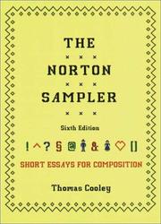 Cover of: The Norton sampler by [edited by] Thomas Cooley.