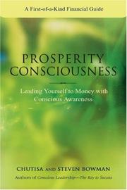 Cover of: Prosperity Consciousness | Steven Bowman