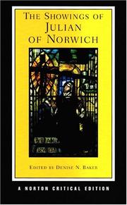 Cover of: Showings by Julian of Norwich