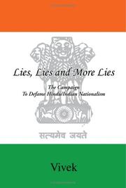 Cover of: Lies, Lies and More Lies | Vivek.
