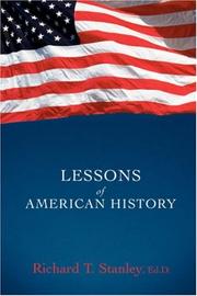 Cover of: Lessons of American History