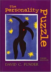 Cover of: The Personality Puzzle, Third Edition