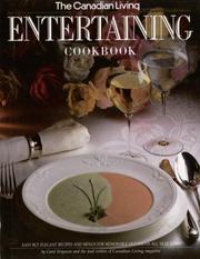 The Canadian Living Entertaining Cookbook by Carol Ferguson