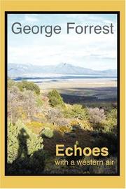 Cover of: Echoes with a Western Air