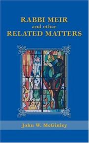 Cover of: Rabbi Meir and Other Related Matters