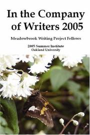 Cover of: In the Company of Writers 2005