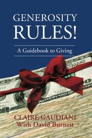 Cover of: Generosity Rules!: A Guidebook to Giving