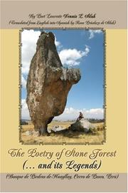 Cover of: The Poetry of Stone Forest (... and its Legends): (Bosque de Piedras de Huayllay, Cerro de Pasco, Perú)