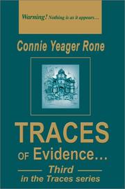 Cover of: Traces of Evidence