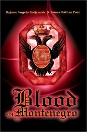 Cover of: Blood of Montenegro