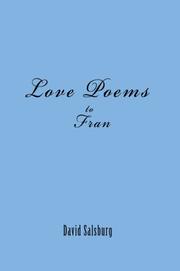 Cover of: Love Poems to Fran by David Salsburg