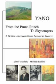 Cover of: Yano by John "Mariano" Michael Rubino