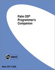 Cover of: Palm OS Programmer's Companion by Inc. Palmsource, Inc. Palmsource