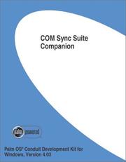Cover of: COM Sync Suite Companion | Inc. Palmsource