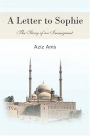 Cover of: A Letter to Sophie | Aziz Anis