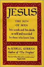 Cover of: Jesus the Son of Man