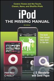 Cover of: iPod by J. D. Biersdorfer, David Pogue