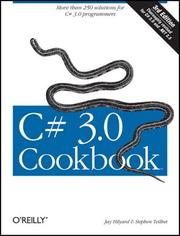 Cover of: C# 3.0 Cookbook