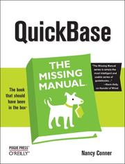 Cover of: Quick Base: The Missing Manual