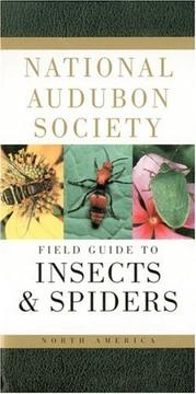 Cover of: National Audubon Society Field Guide to North American Insects and Spiders (Audubon Society Field Guide) by National Audubon Society