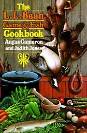 Cover of: The L.L. Bean game and fish cookbook