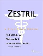 Cover of: Zestril | ICON Health Publications