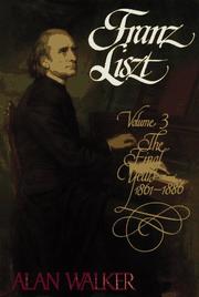 Franz Liszt by Walker, Alan