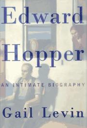 Edward Hopper by Gail Levin