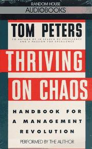 Cover of: Thriving on Chaos: Handbook for a Management Revolution