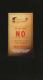 Cover of: Yes we have no: adventures in the other England
