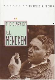 Cover of: The diary of H.L. Mencken | H. L. Mencken
