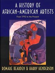 A history of African-American artists by Romare Bearden