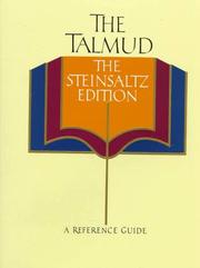 Cover of: Talmud Reference Guide (Talmud the Steinsaltz Edition)