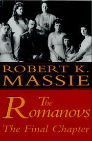 Cover of: The Romanovs by Robert K. Massie.