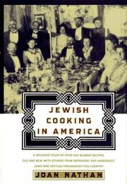 Cover of: Jewish cooking in America by Joan Nathan