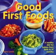 Cover of: Good First Foods (Hamlyn Cookery)