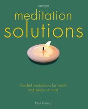 Cover of: Meditation Solutions