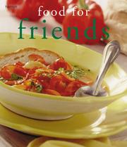 Front cover of Food for friends by Unknown