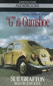 Cover of: G is for Gumshoe (Sue Grafton)