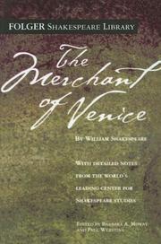 Cover of: Merchant Of Venice (Folger Edition) by William Shakespeare