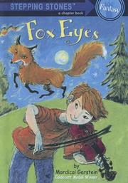 Cover of: Fox Eyes (Stepping Stone Books) by Mordicai Gerstein
