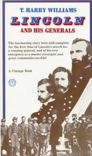 Cover of: Lincoln and His Generals (Lincoln & His Generals)