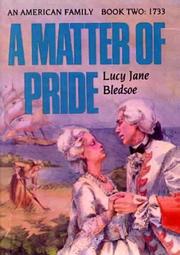 Cover of: Matter of Pride (American Family)