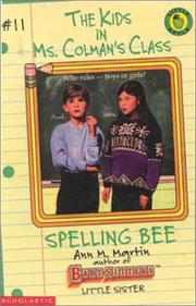 Spelling Bee by Ann M. Martin