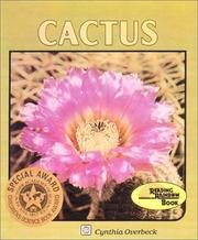 Cover of: Cactus (Lerner Natural Science Books) by Cynthia Overbeck
