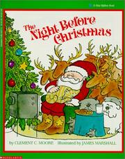 Cover of: Night Before Christmas (Blue Ribbon Book) by Clement Clarke Moore, Clement Clarke Moore