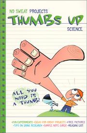 Cover of: Thumbs Up Science: No Sweat Projects