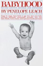 Babyhood by Penelope Leach