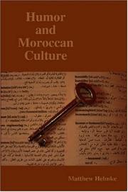 Cover of: Humor and Moroccan Culture